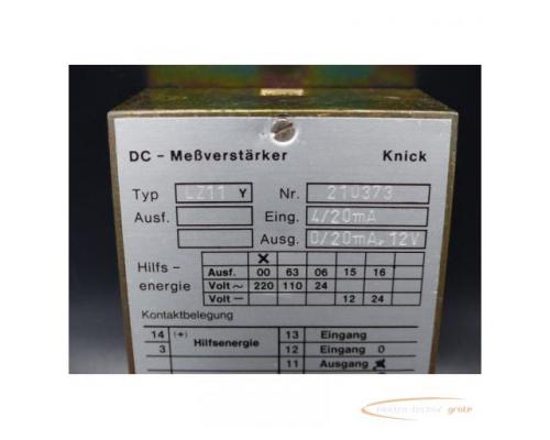 Knick LZ11 Y Nr. 210373 DC - Meßverstärker - Bild 3