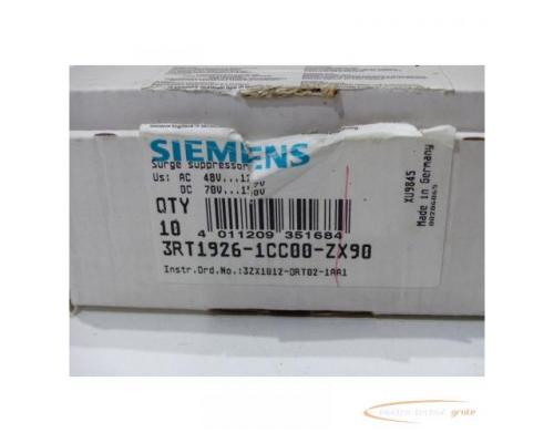 Siemens 3RT1926-1CC00-ZX90 Überspannungsbegrenzer, VPE= 10 Stück >ungebraucht! - Bild 3