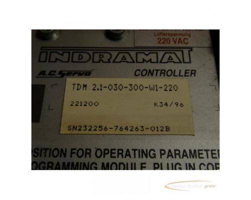 Indramat TDM 2.1-030-300-W1 220 AC Servo Controller - Bild 5