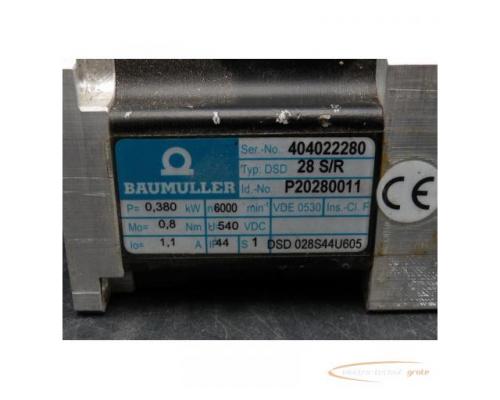 Baumüller DSD 28 S/R Motor SN:404022280 - Bild 4