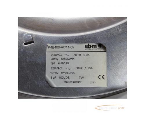 ebm K4E400-AC11-09 Radiallüfter - Bild 4