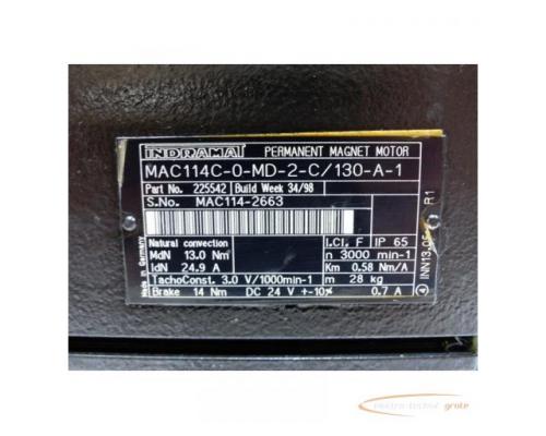 Indramat MAC114C-0-MD-2-C/130-A-1 Permanent Magnet Motor - Bild 4