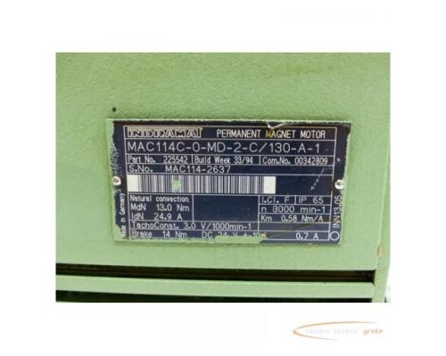 Indramat MAC114C-0-MD-2-C/130-A-1 Permanent Magnet Motor - Bild 4