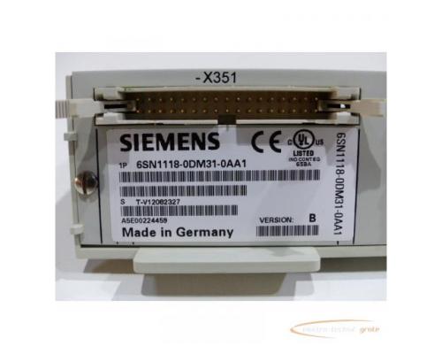 Siemens 6SN1118-0DM31-0AA1 Regelungseinschub Version B > ungebraucht! - Bild 4