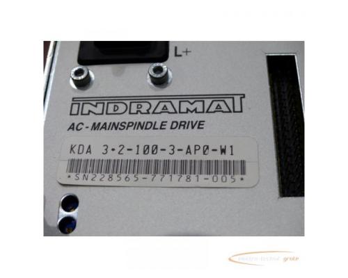Indramat KDA 3.2-100-3-AP0-W1 AC-Mainspindle Drive - Bild 4