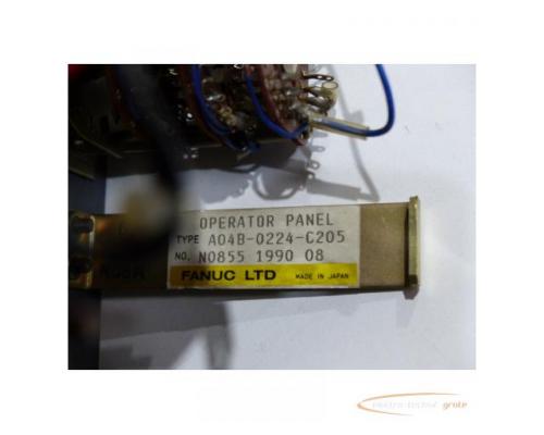 Fanuc A04B-0224-C205 Operator Panel - Bild 5
