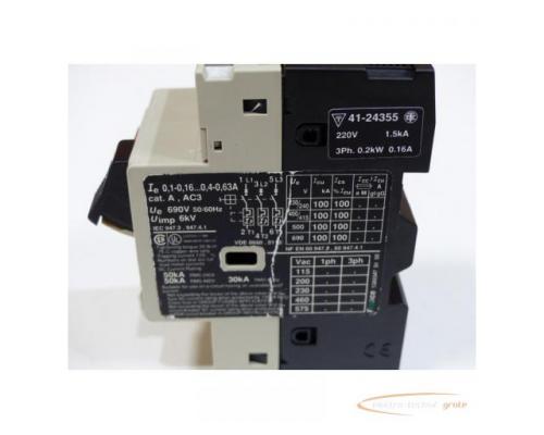 Telemecanique GV2-M01 Motorschutzschalter 0,1-0.16A - Bild 5