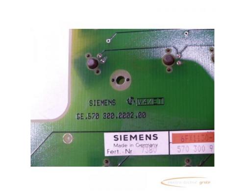 Siemens GE.570 300.0002.00 Tastaturbaugruppe für 6FX1130-0BB01 - Bild 3