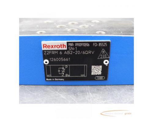 Rexroth Z2FRM 6 AB2-20/6QRV Hydraulikventil MNR: R900910906 > ungebraucht! - Bild 4