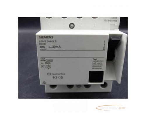Siemens 5SM3344-0LB FI-Schutzschalter - Bild 5