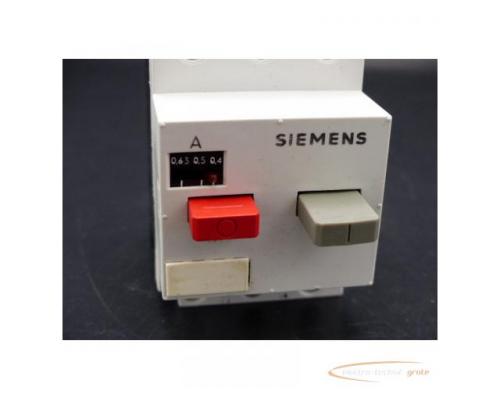 Siemens 3VE1010-2E Motorschutzschalter - Bild 3