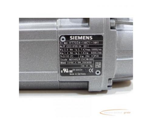Siemens 1FT7034-1AK71-1MH1 Synchronmotor - Bild 2