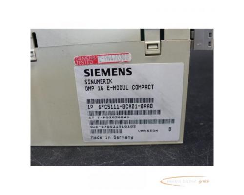 Siemens 6FC5111-0CA01-0AA0 Sinumerik DMP 16 E-Modul - Bild 2