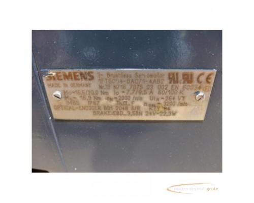 Siemens 1FT6084-8AC71-4AB2 Synchronservomotor > generalüberholt! - Bild 4
