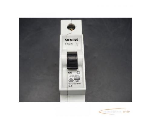 Siemens 5SX21 C6 Leitungsschutzschalter - Bild 4