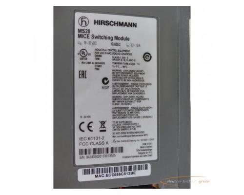 Hirschmann MS20 MICE Switching Module - Bild 5