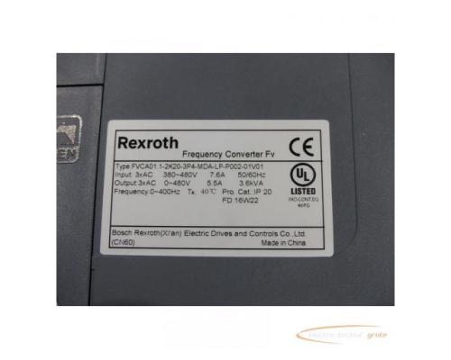 Rexroth FVCA01.1-2K20-3P4-MDA-LP-P002-01V01 MNR: R912004669 Frequenzumrichter - Bild 5