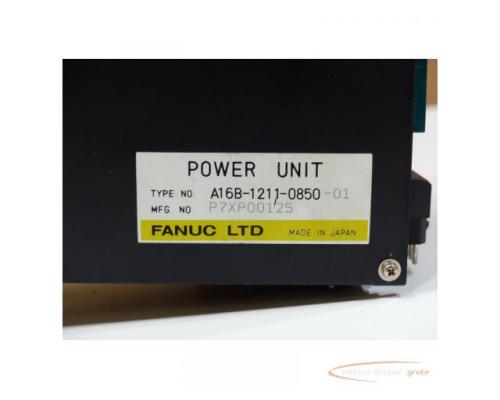 Fanuc A16B-1211-0850 Power Unit > mit 12 Monaten Gewährleistung! - Bild 3