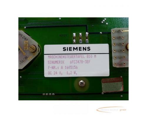 Siemens 6FC3478-3EF Maschinensteuertafel - Bild 3