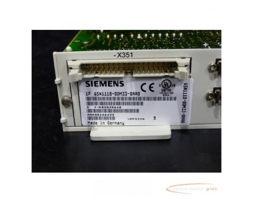 Siemens 6SN1118-0DM33-0AA0 Regelkarte SN: S T-R82035640 Version B - Bild 2