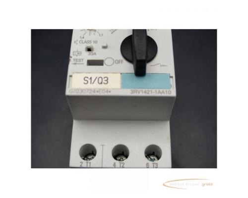 Siemens 3RV1421-1AA10 Leistungsschalter 33A - Bild 2