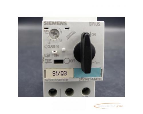 Siemens 3RV1421-1AA10 Leistungsschalter 33A - Bild 3