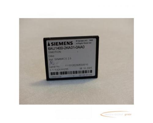 Siemens Simotion 6AU1400-2KA01-0AA0 Memory Card - Bild 1