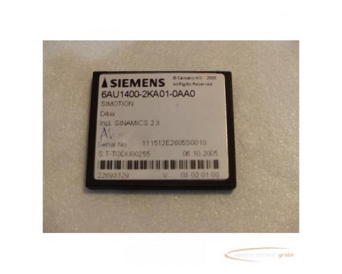 Siemens Simotion 6AU1400-2KA01-0AA0 Memory Card - Bild 2