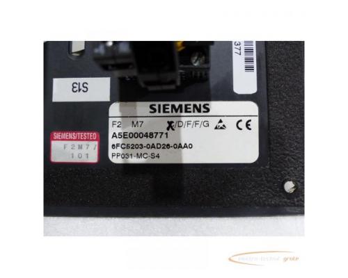 Siemens 6FC5203-0AD26-0AA0 Maschinensteuertafel E Stand C - Bild 4