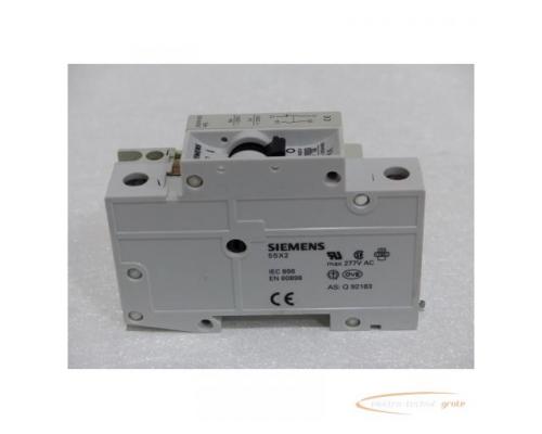 Siemens 5SX21 C1 Leistungsschutzschalter 230/400V + 5SX9100 HS Hilfsschalter - Bild 4