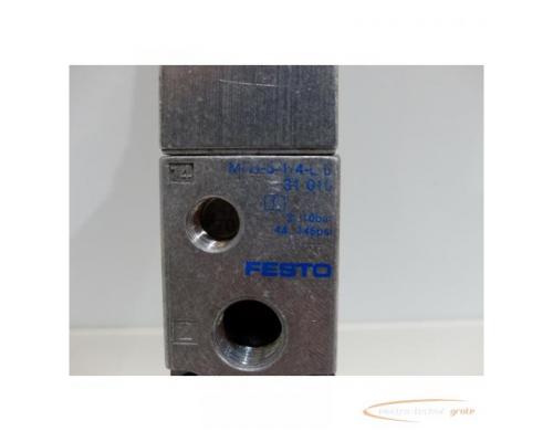 Festo MFH-5-1/4-L-B Magnetventil 31010 + MSFG-24/42-50/60-DS-OD Magnetspule - Bild 4