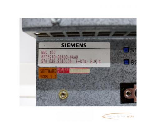 Siemens 6FC5210-0DA00-0AA0 MMC 100 E Stand F > mit 6 Monaten Gewährleistung! - Bild 4