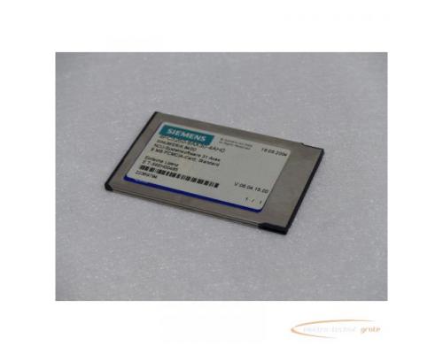 Siemens 6FC5250-6AX30-4AH0 NCU-Systemsoftware 8 MB PCMCIA-Card SN:T-S6EH00485 - Bild 1