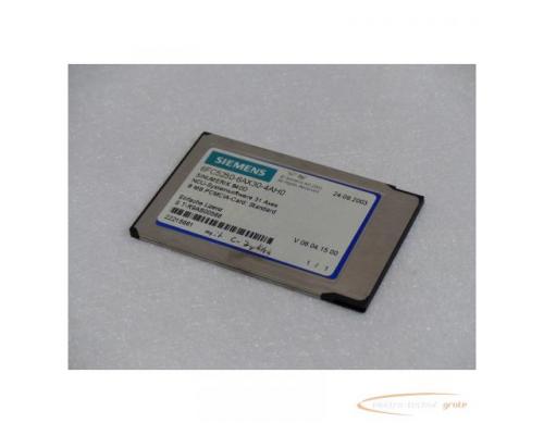 Siemens 6FC5250-6AX30-4AH0 NCU-Systemsoftware 8 MB PCMCIA-Card SN:T-R9AB00566 - Bild 1