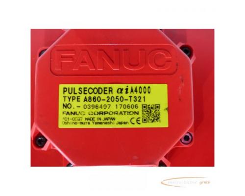 Fanuc A06B-2273-B100 AC Servo Motor SN:C176V1FDF - Bild 4