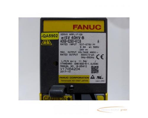 Fanuc A06B-6290-H124 Servo Amplifier Version A SN:V17X64204 - Bild 5