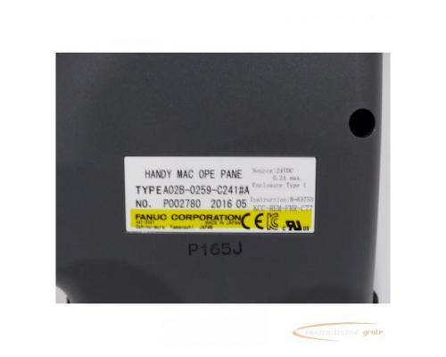 Fanuc A02B-0259-C241 # A HANDY MAC OPE PANE SN:P002780 > ungebraucht! - Bild 4