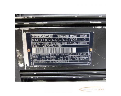 Indramat MAC071C-0-GS-3-C / 095-L-0 Permanent Magnet Motor SN: MAC071-51683 - Bild 4