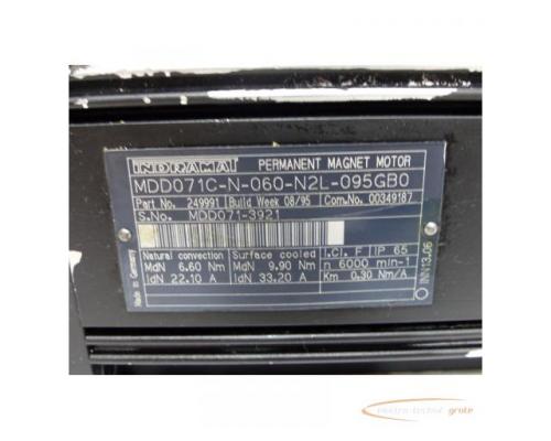 Indramat MDD071C-N-060-N2L-095GB0 Permanent Magnet Motor SN: MDD071-3921 - Bild 4