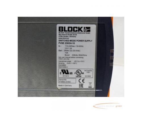 Block PVSE 230/24-10 Power Supply SN:818865-00362 > ungebraucht! - Bild 4