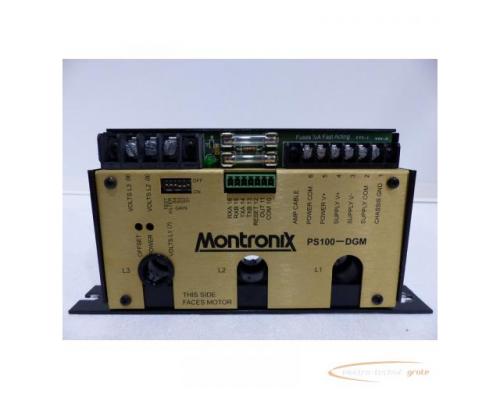 Montronix PS100-DGM / PS100LG-DGM Power Supply SN:71734 - Bild 1