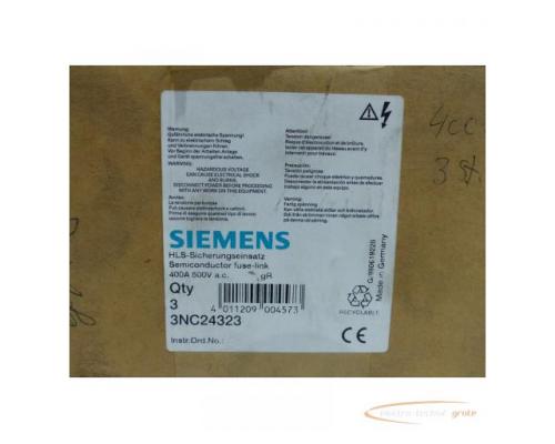 Siemens 3NC24323 SITOR-Sicherungseinsatz GR.3 , VPE= 3 Stück > ungebraucht! - Bild 3
