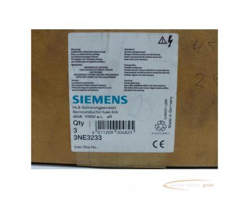 Siemens 3NE3233 SITOR-Sicherungseinsatz VPE= 2 Stück > ungebraucht! - Bild 3