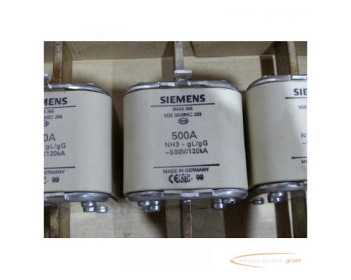 Siemens 3NA3365 NH-Sicherungseinsatz VPE= 3 Stück > ungebraucht! - Bild 2