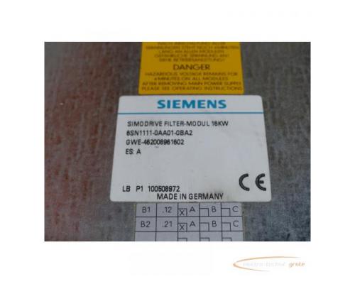 Siemens 6SN1111-0AA01-0BA2 Filter-Modul Version A SN:1151647/01 - Bild 4