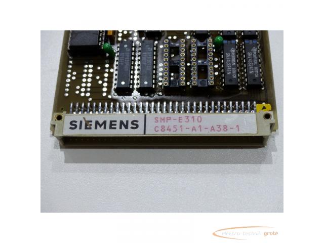 Siemens SMP-E310 / C8451-A1-A38-1 Steuerungskarte SN:YT-02246 - 5