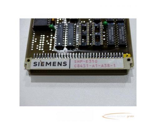 Siemens SMP-E310 / C8451-A1-A38-1 Steuerungskarte SN:YT-02246 - Bild 5