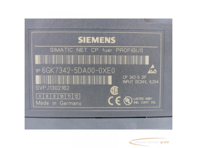 Siemens 6GK7342-5DA00-0XE0 NET CP Kommunikationsprozessor E-Stand 7 SVPJ1302162 - 5