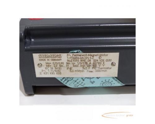 Siemens 1FT5034-0AC01-1-Z SN:EF593898708004 > ungebraucht! - Bild 5