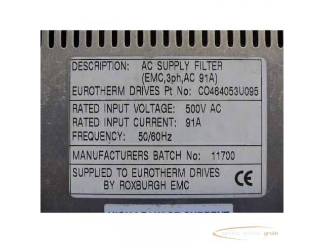 Eurotherm Drives AC Supply Filter CO464053U095 - 4
